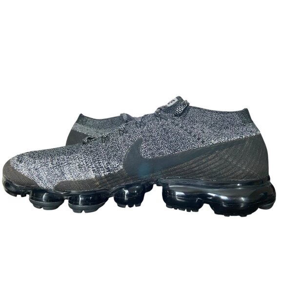 Nike Air Vapormax Flyknit 2017 'Oreo' Mens Shoes Size 13 Black/White 849558 041 - Picture 10 of 16
